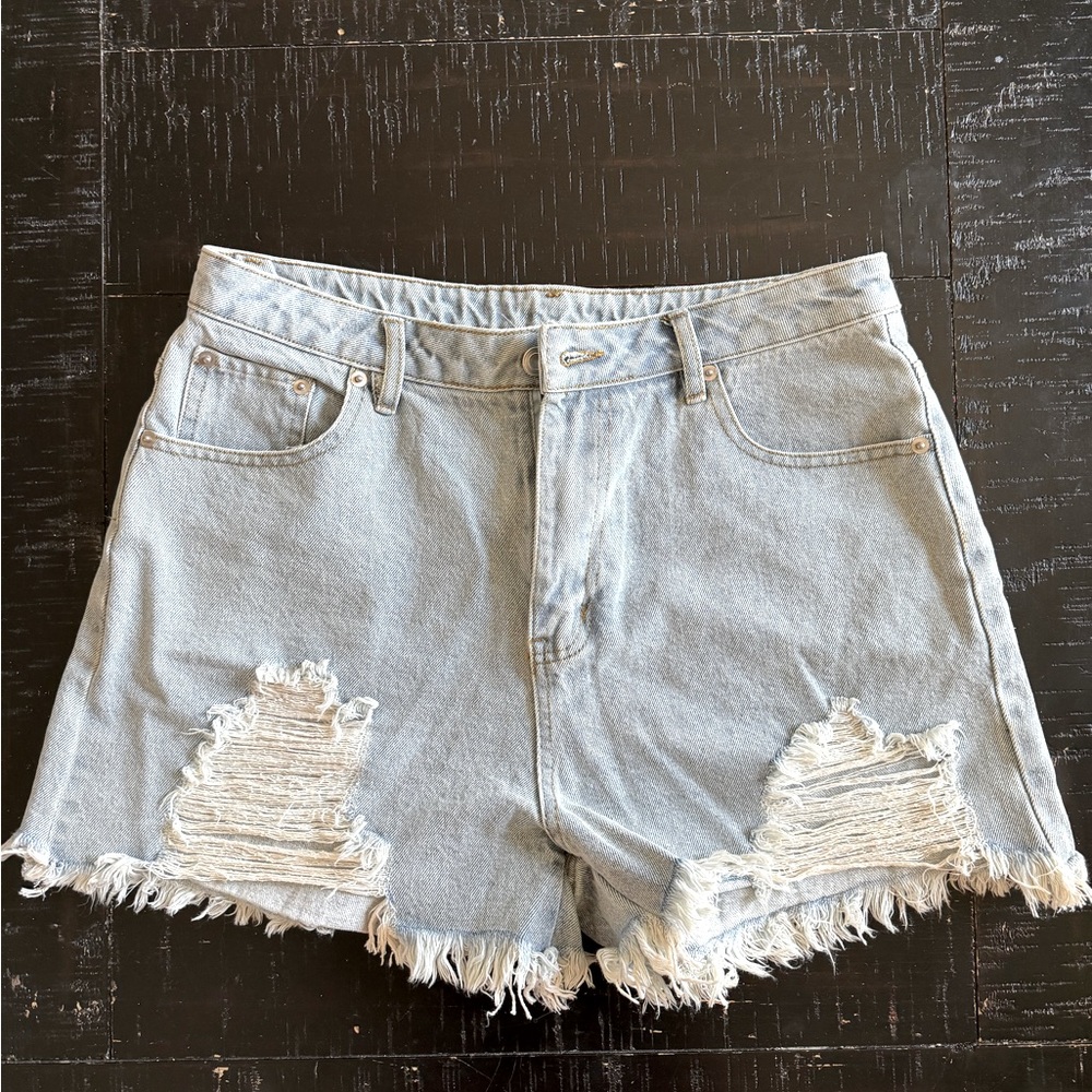 Trendy Jean shorts sz. Large
